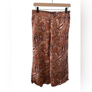 Tahari 100% Linen Patterned Pant size Medium